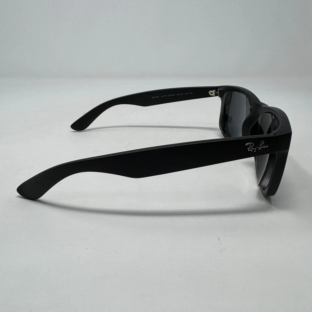 Ray-Ban Justin RB4165 622/55 Rubber Black Blue Sunglasses *Frames Only*